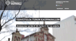 Desktop Screenshot of kauppahalli.fi
